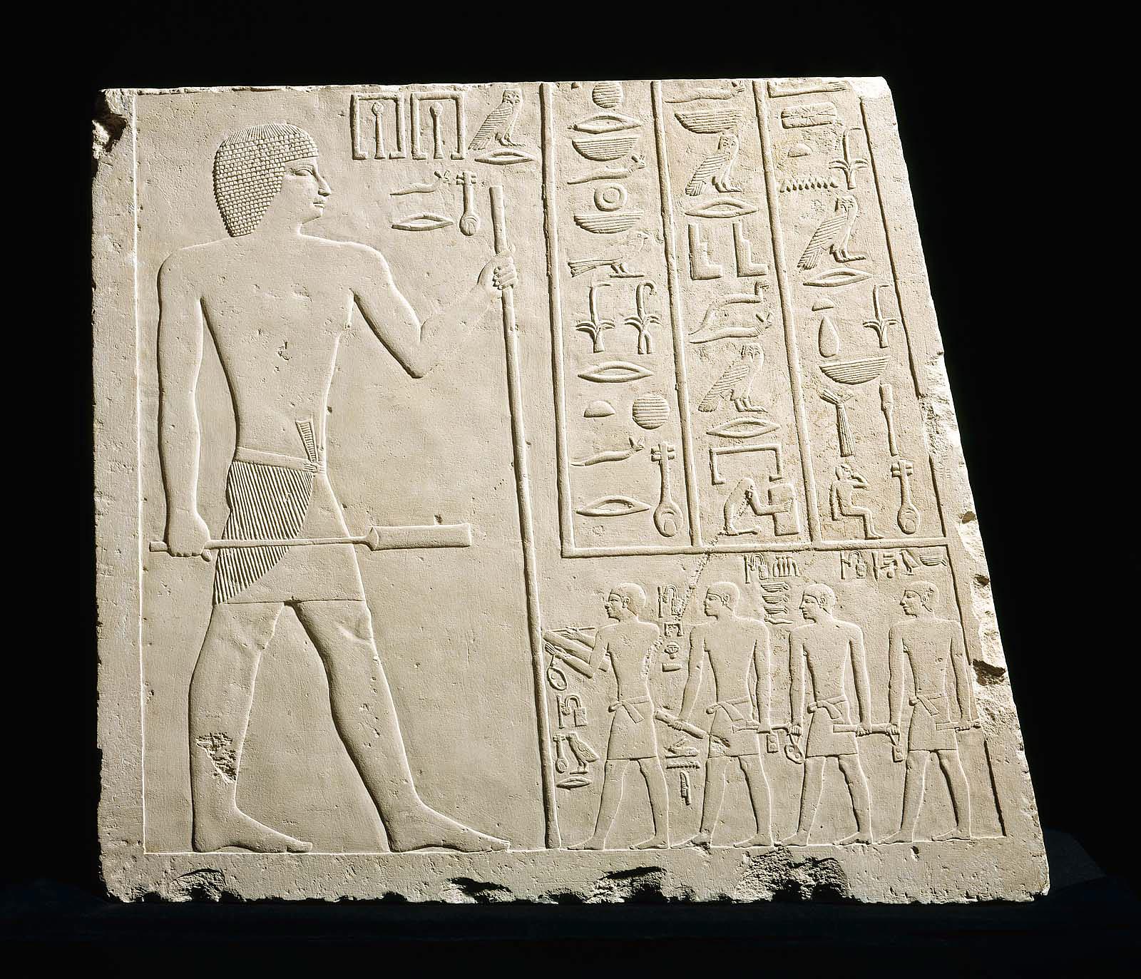 Hieroglyphs on the Relief of Nofer from the Boston Museum of Fine Arts